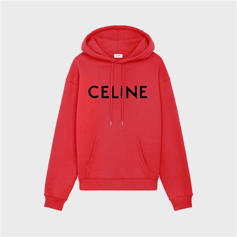 celine red hoodie|gradient Celine hoodie allen.